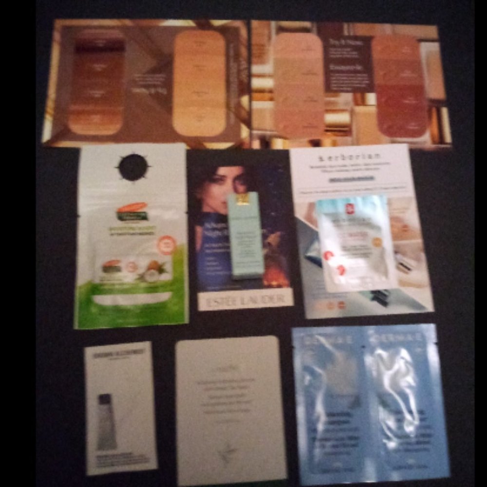 Samples lot-Estee Lauder, Derma-E, Grown Alchemist, and etc.